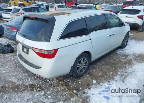 2011 Honda Odyssey Ex from USA, damaged, VIN 5FNRL5H49BB003065